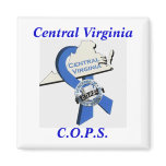 Central Virginia C.O.P.S. Magnet
