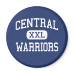 Central - Warriors - Junior - Springdale Arkansas Refrigerator Magnets