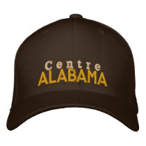Centre, Alabama Hat embroidered hats by Rep_Ya_Hood Centre, Alabama Hat embroidered hats