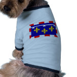 Centre, France flag Dog Clothes