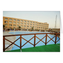 Centro turístico del hotel de Hurghada Felicitaciones