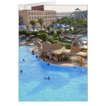 Centro turístico del hotel de Hurghada Felicitación
