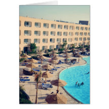 Centro turístico del hotel de Hurghada Felicitaciones