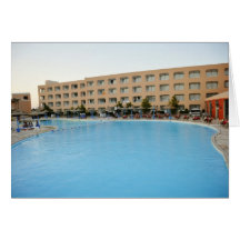 Centro turístico del hotel de Hurghada Tarjetas