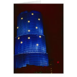 CenTrust building, Miami, Florida, U.S.A. Greeting Cards