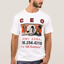 CEO - Jimmy Semaj t-shirts