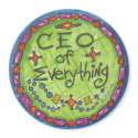 CEO of Everything magnets by 3coolechix CEO of Everything magnets