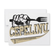 Cepelinu marskineliai (potato dumplings) invitations