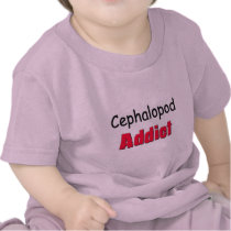 Cephalopod Addict t-shirts