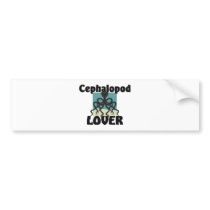 Cephalopod Lover bumper stickers by AnimalShirts Cephalopod Lover bumper stickers