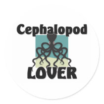 Cephalopod Lover stickers