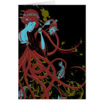 Cephalopod Sushi Greeting Card