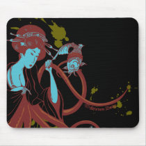 Cephalopod Sushi Mouse Pads