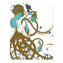 Cephalopod Sushi postcards