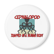 Cephalopod trapped in a human body magnets