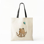 Cephalopod with Balloon Tote Bag