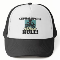 CEPHALOPODS Rule! hats by AnimalShirts CEPHALOPODS Rule! hats