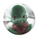 Ceramic Alien Magnet by queenie826 Ceramic Alien Magnet