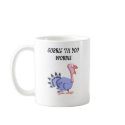 Ceramic mug - Gobble til you wobble by annehoule Ceramic mug - Gobble til you wobble