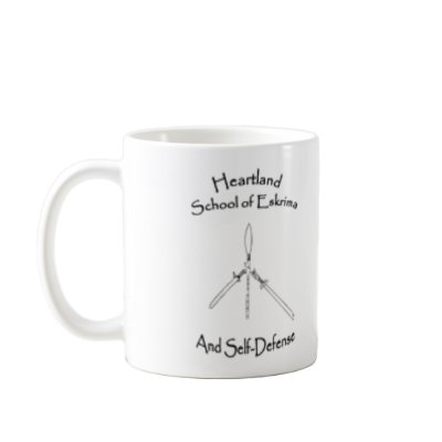 Ceramic Mug with 2 School Logos by heartlandschool