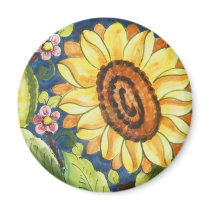 Ceramic Still Life Refrigerator Magnets