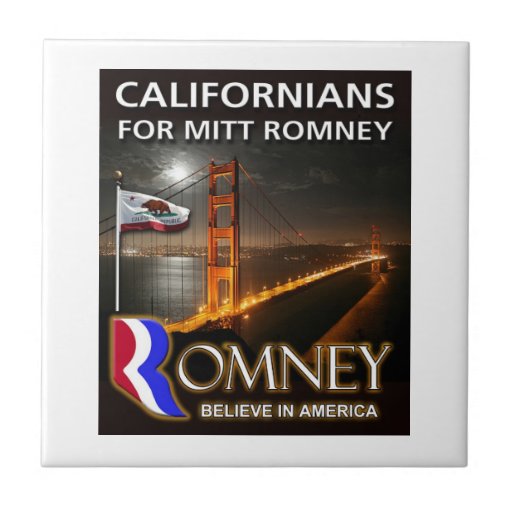 Ceramic Tile - Californians for Romney
