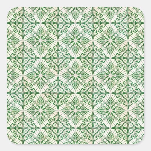 Ceramic tiles square sticker Zazzle