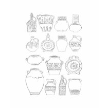 Ceramic wine pots t-shirts