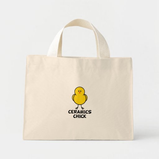 Ceramics Chick Canvas Bags
