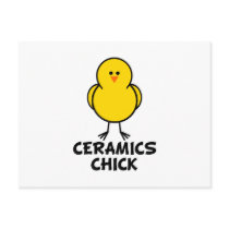 Ceramics Chick postcards