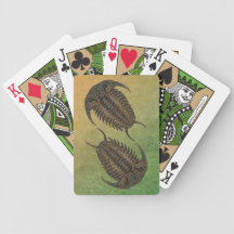 Ceraurus Fossil Trilobite Playing Cards