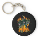 Cerberus In Hell Keychain