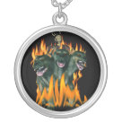 Cerberus In Hell Custom Necklace