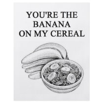 CEREAL and bananas lovers flyers by jimbuf CEREAL and bananas lovers flyers