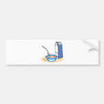 cereal and milk bumper sticker