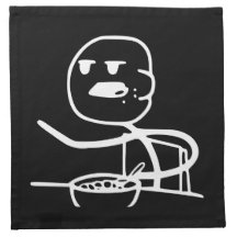 Cereal Guy American MoJo Napkin