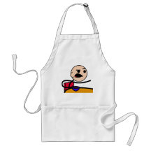Cereal Guy in Color! Aprons