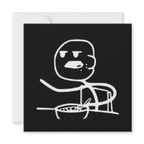 Cereal Guy Invitation