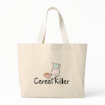 Cereal Killer Canvas Bags