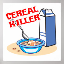 cereal serial killer posters