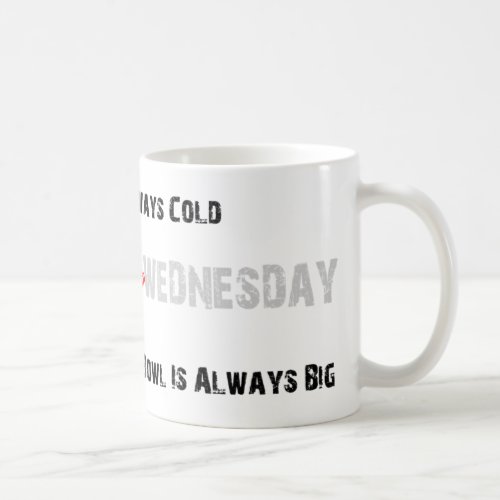 Cereal Wednesday Mug mug