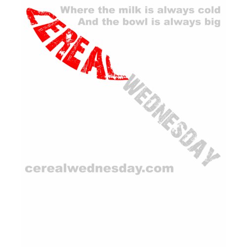 Cereal Wednesday Women's Tee shirt