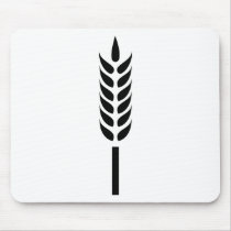 cereal wheat spike mousepads by Tomaniac cereal wheat spike mousepads