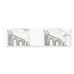Cerebral Aqueduct sticker Bumper Stickers