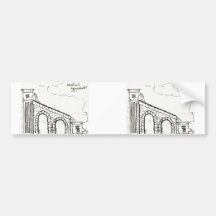 Cerebral Aqueduct sticker Bumper Stickers