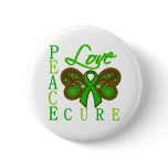 Cerebral Palsy Butterfly Peace Love Cure buttons