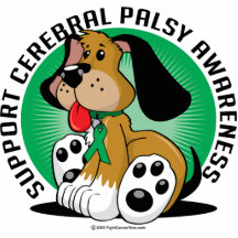 Cerebral Palsy Dog Photo Cut Out
