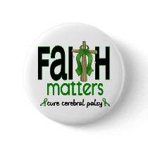 Cerebral Palsy Faith Matters Cross 1 Buttons