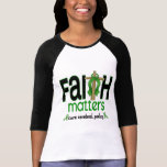 Cerebral Palsy Faith Matters Cross 1 Shirts