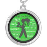 Cerebral Palsy Fight Like A Girl Collage Pendants
